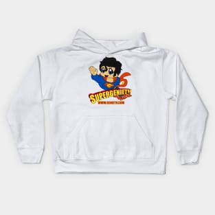 Supergenietv man Kids Hoodie